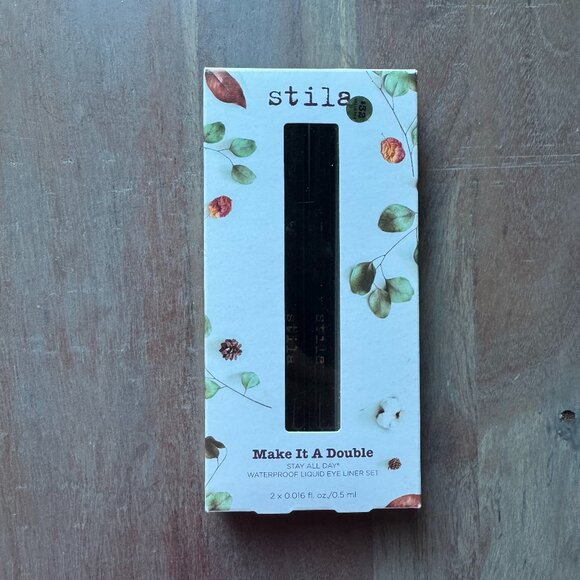 NWT Stila Waterproof Liquid Eyeliner- Set of 2 - Picture 2 of 4